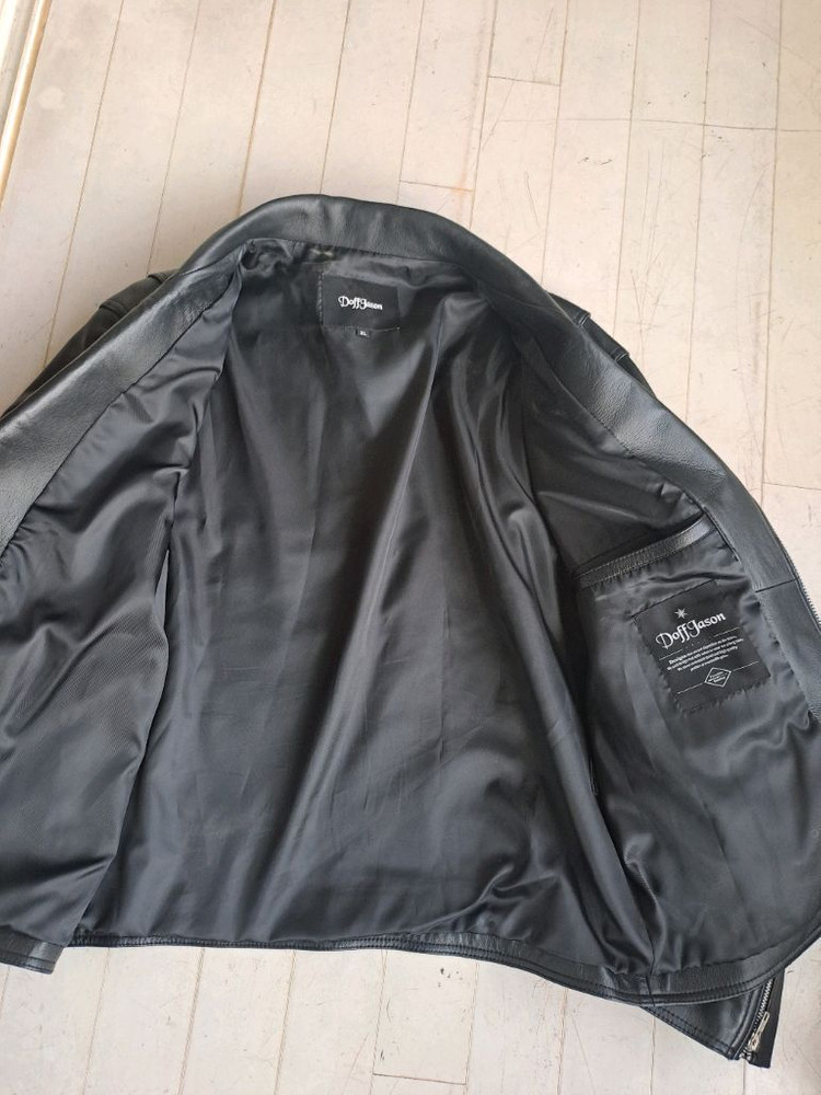 도프제이슨의 멋진 램스킨 라이더 자켓 이미지