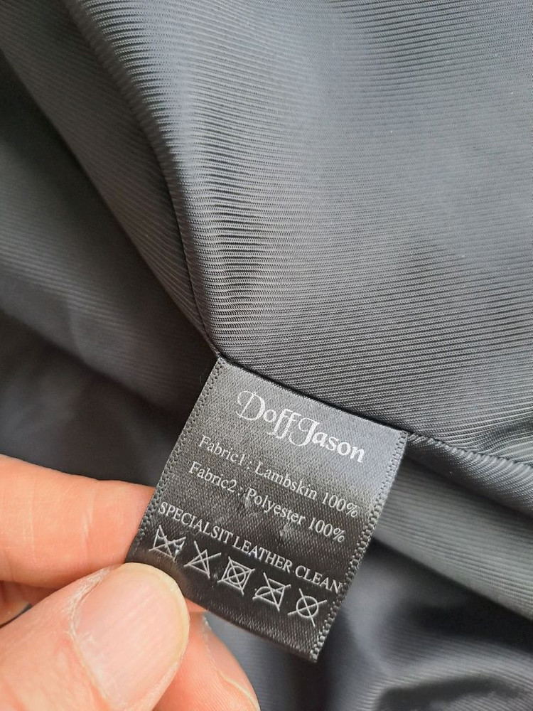 도프제이슨의 멋진 램스킨 라이더 자켓 이미지