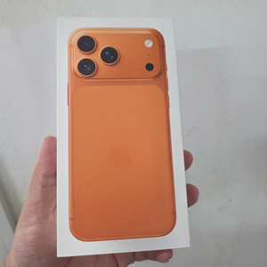 아이폰17프로맥스 오렌지 512기가 자급제 팝니다.(배터리용량100%) 이미지