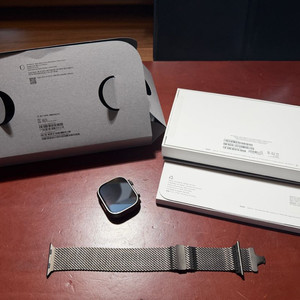 애플워치 울트라 3 49mm 블랙 티타늄 이미지