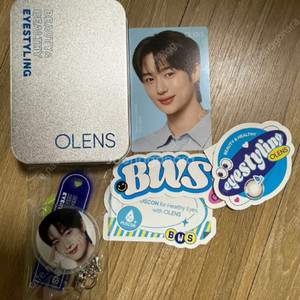 변우석 O렌즈 미공개 포토카드+키링+스티커+틴케이스 이미지