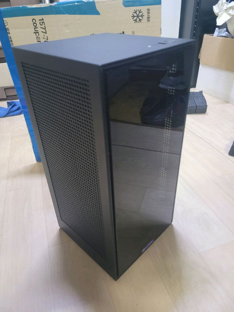 윈11 최고의 고가부품 nzxt h1 미니itx pc 와이파이 가능 게임 이미지