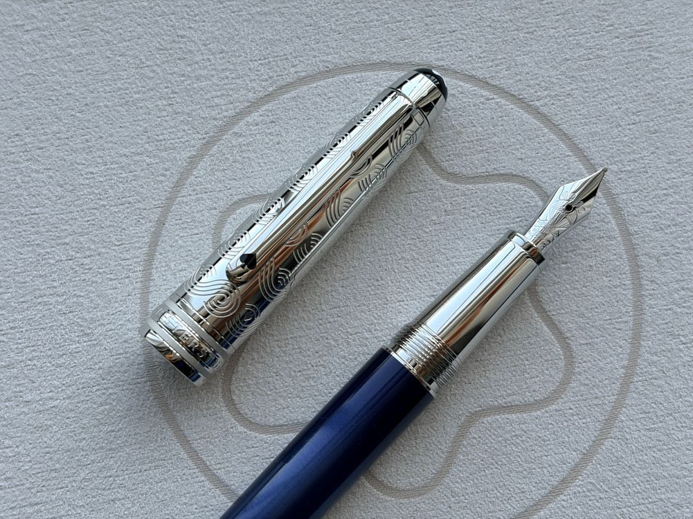 몽블랑 80일간의 세계일주 솔리테어 듀에 만년필(M) 이미지