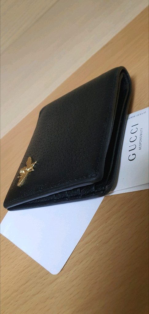 구찌 꿀벌 반지갑 정품A급(감정O)구찌프라다루이비통디올고야드샤넬셀린느보테가생로랑발렌시아가버버리가방 이미지