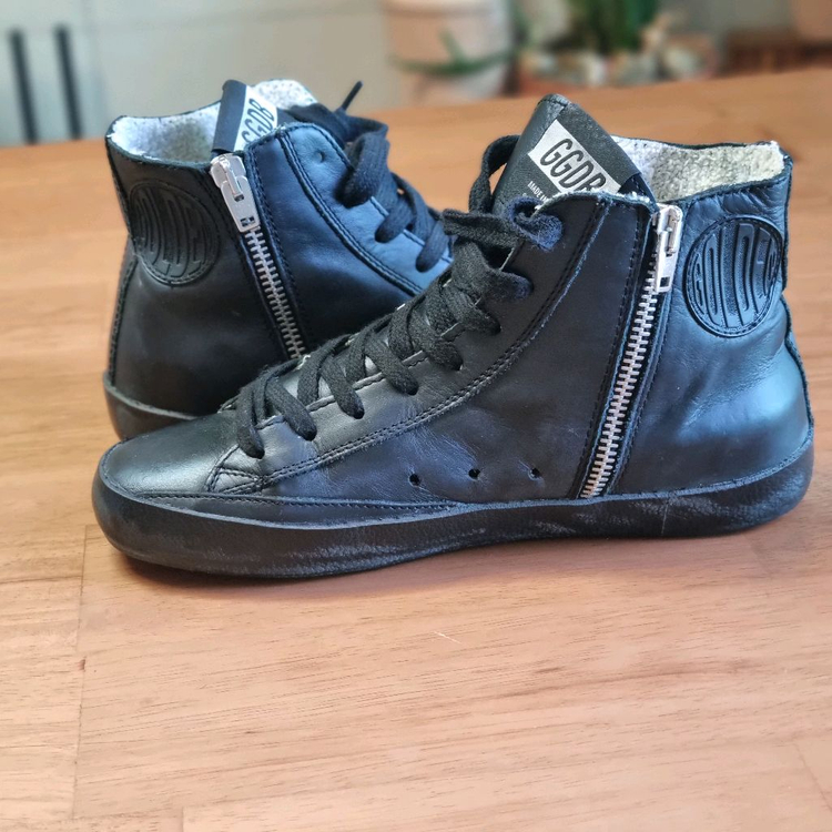 새상품 225-230(35) 정품 골든구스 하이탑스니커즈 이미지