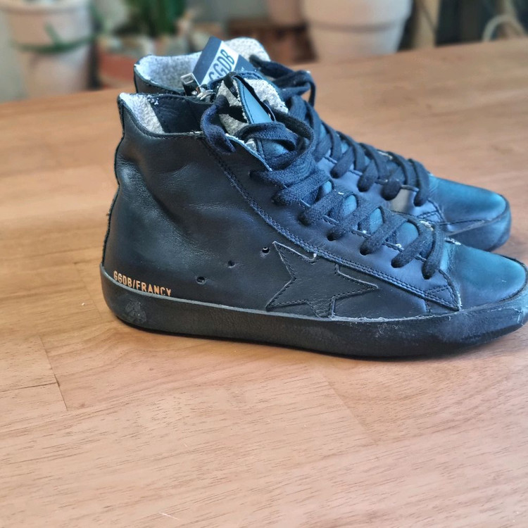 새상품 225-230(35) 정품 골든구스 하이탑스니커즈 이미지