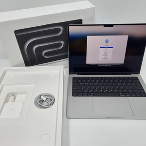 맥북프로14 M3 8코어 10코어 8GB 512GB 실버 이미지