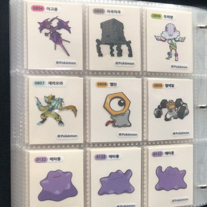 포켓몬 띠부씰 시즌4 + 3,4,9세대 전종 판매 이미지