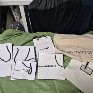 명품 브랜드 쇼핑백 세트 이미지