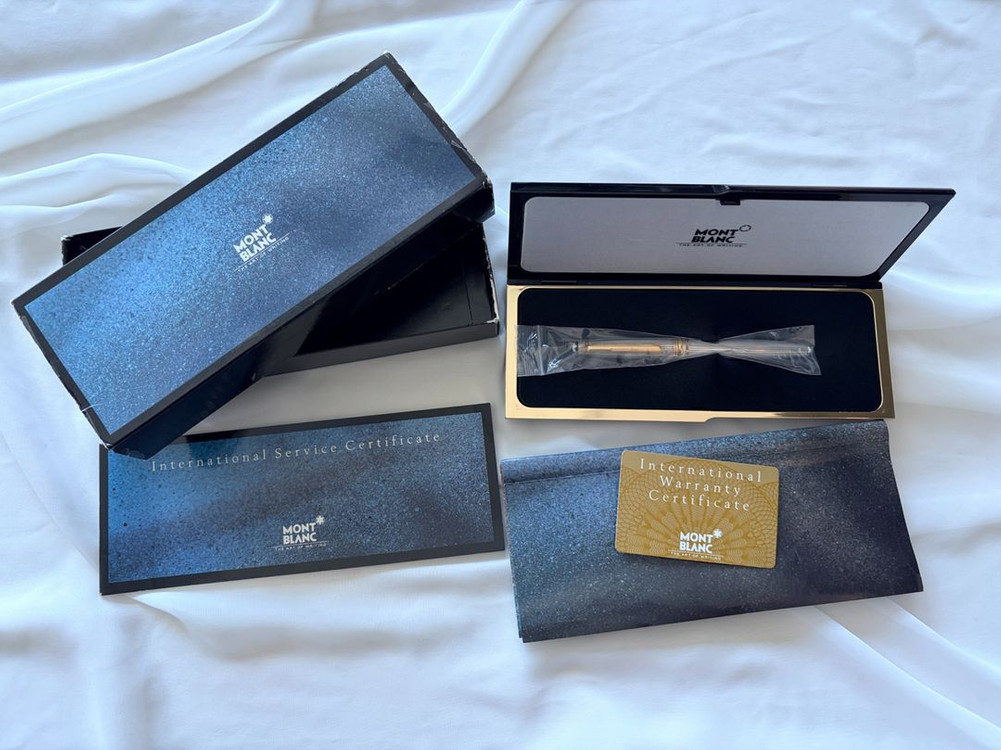 몽블랑 1448 솔리테어 스털링 실버 만년필(M) 이미지