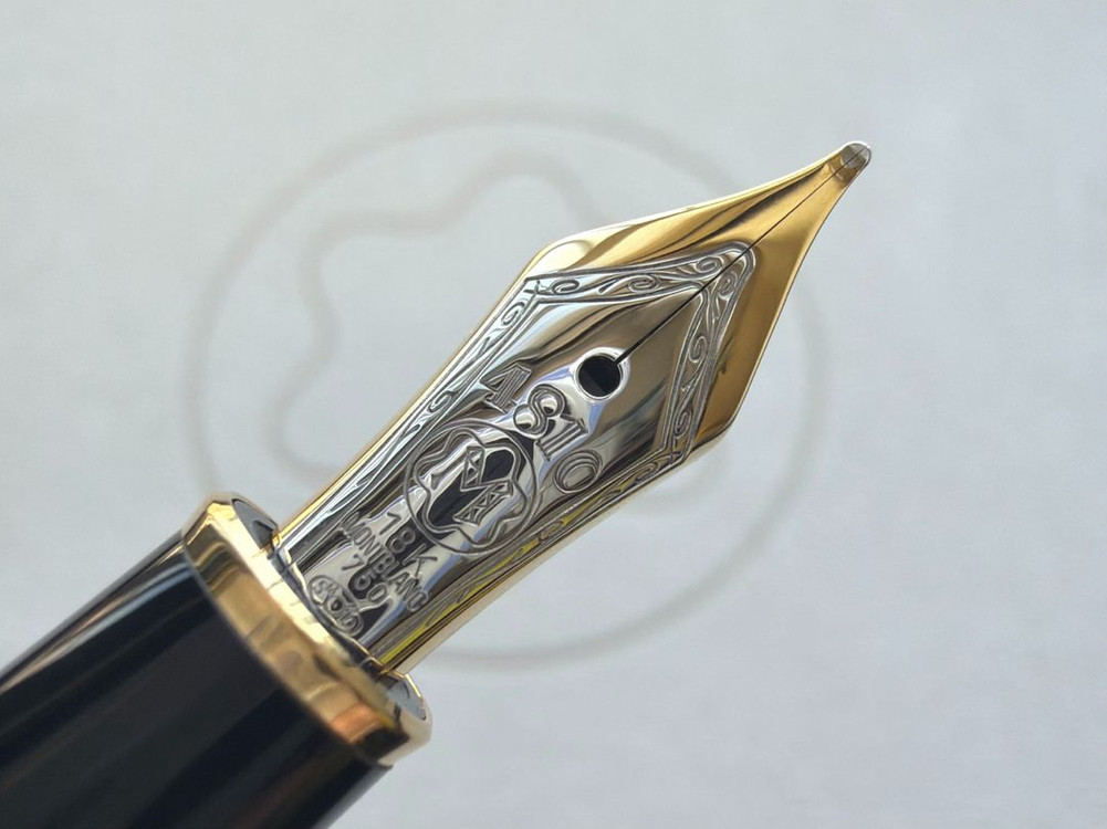 몽블랑 1448 솔리테어 스털링 실버 만년필(M) 이미지