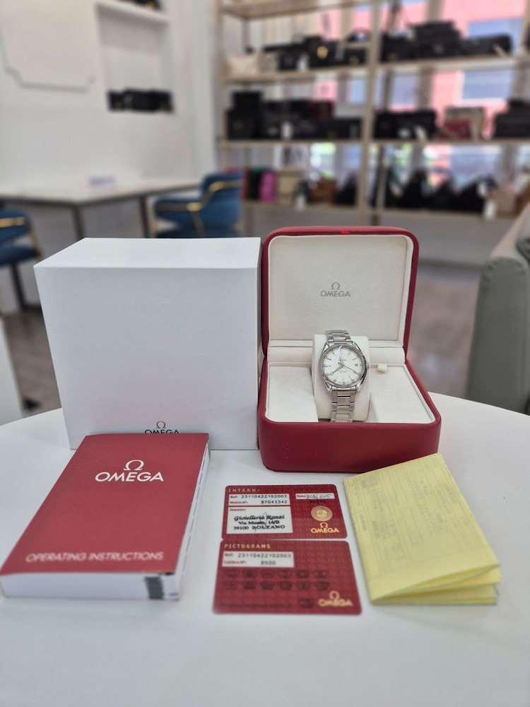 [중고명품 럭스올 울산점]오메가 씨마스터 아쿠아테라 흰판 오토 41mm 이미지