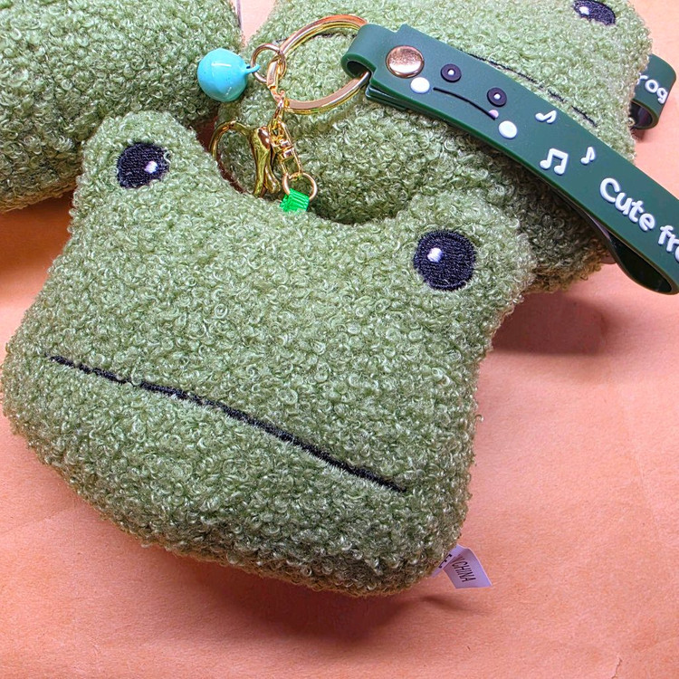 인형 키링) 개구리 동전지갑 파우치 새상품 이미지