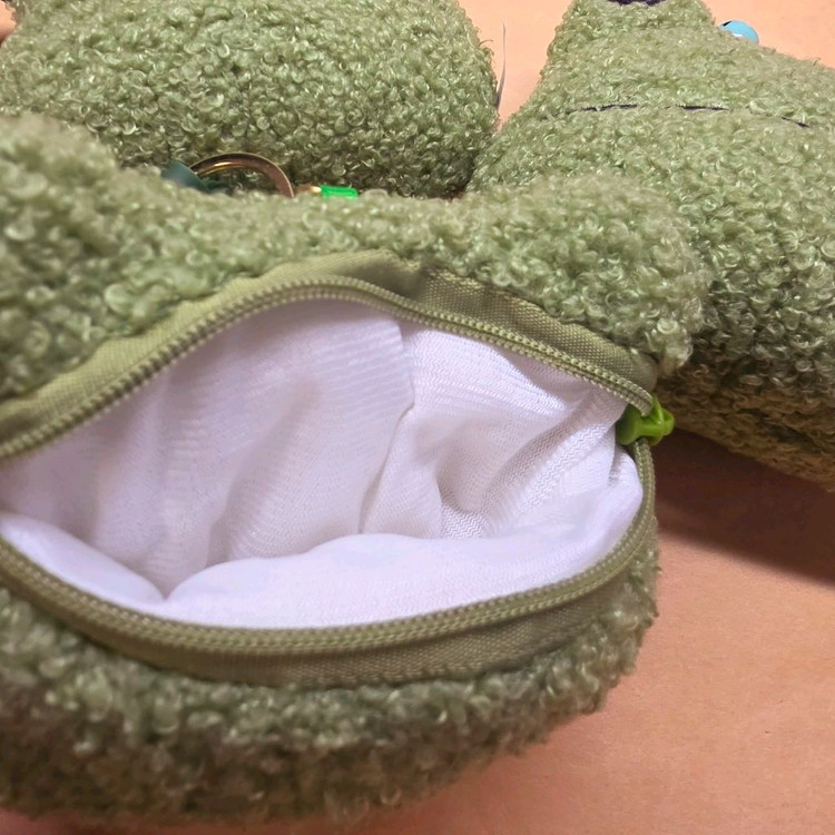 인형 키링) 개구리 동전지갑 파우치 새상품 이미지