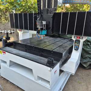 강력한 풀셋 4*8 ATC(툴6개) CNC 라우터 조각기 판매 이미지