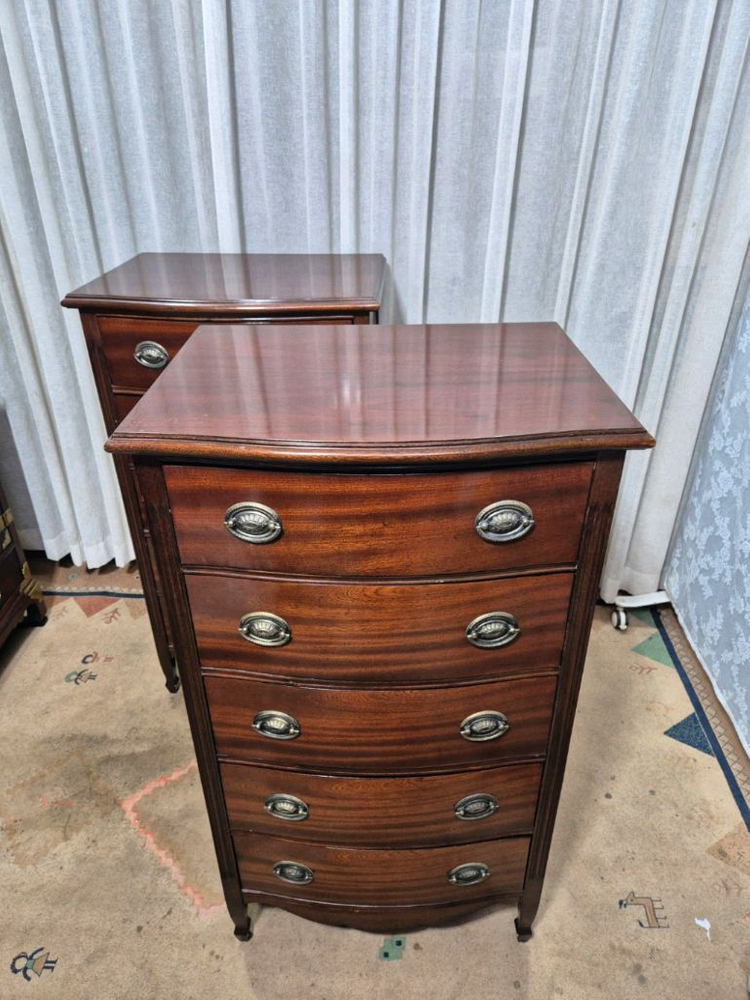 USA 엔틱 원목 5D 서랍장 이미지