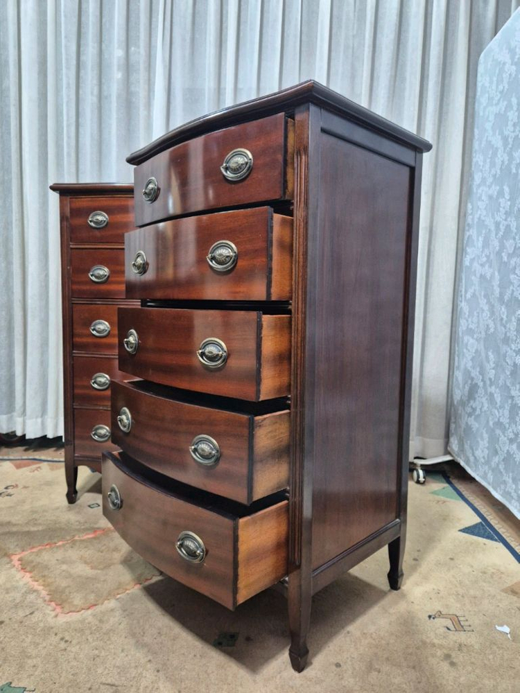 USA 엔틱 원목 5D 서랍장 이미지