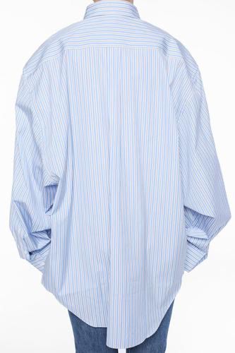 베트멍 꼼데가르송 오버핏 스트라이프 셔츠 블루 / S 이미지