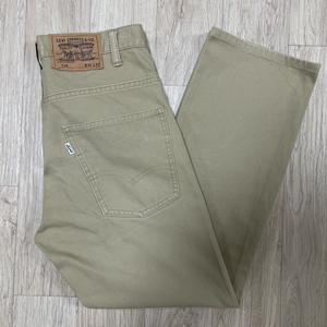 29~30) 00s 리바이스 재팬 519 베드포드 베이지 코튼팬츠(RRL&LVC&폴로) 이미지