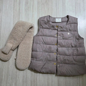 에뜨와 조끼2Y(24개월이하)+목도리 이미지