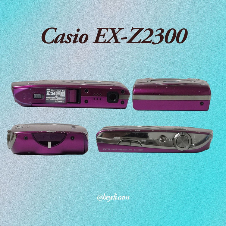 (로제, 모카, 아일릿) 카시오 엑슬림 z2300 로즈핑크 이미지