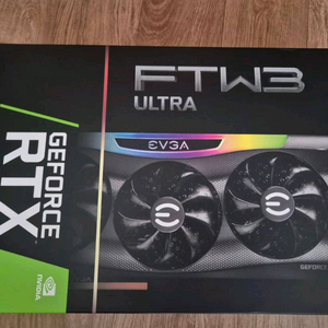 EVGA RTX 3090 FTW3 ULTRA 그래픽카드 이미지