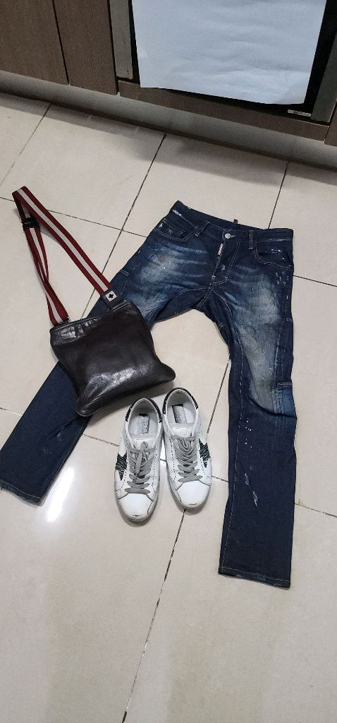 디스퀘어드 녹워싱 데님팬츠 29(42) 이미지