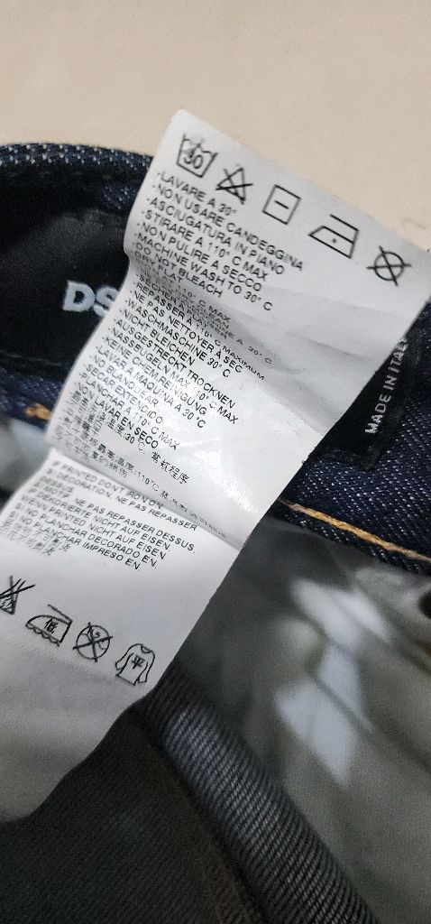 디스퀘어드 녹워싱 데님팬츠 29(42) 이미지