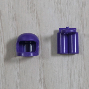 레고 우주인 보라색 헬멧 1개+산소통 1개 세트 이미지