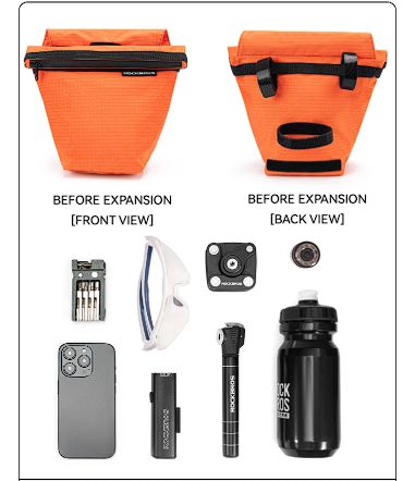 (새상품)락브로스 자전거 핸들바 가방 방수 크로스백 이미지