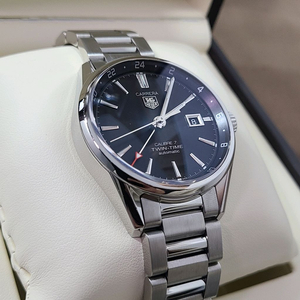 태그호이어 까레라 오토매틱 cal7 트윈타임 메탈 41mm 이미지