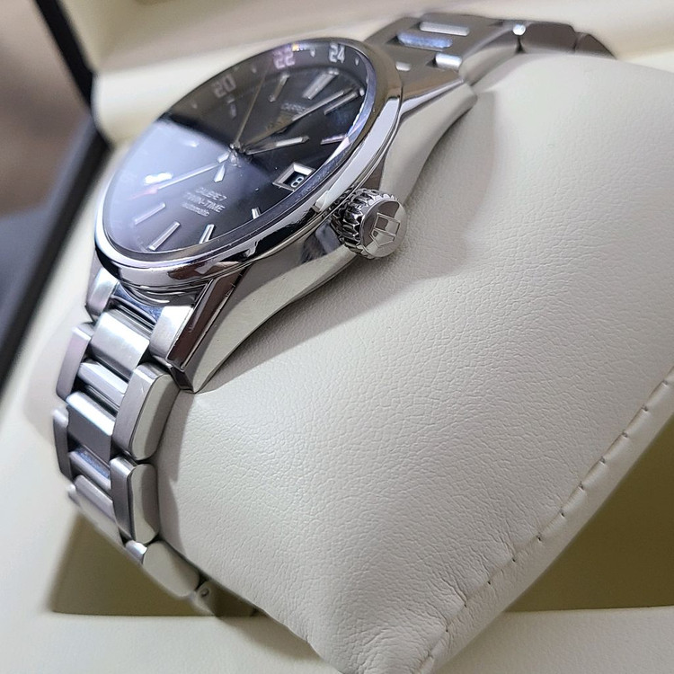 태그호이어 까레라 오토매틱 cal7 트윈타임 메탈 41mm 이미지