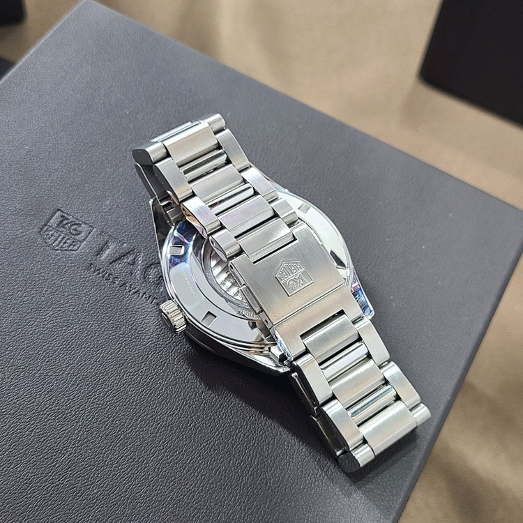 태그호이어 까레라 오토매틱 cal7 트윈타임 메탈 41mm 이미지
