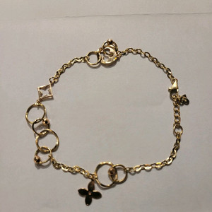 여성)14K 펜던트 체인 발찌 이미지