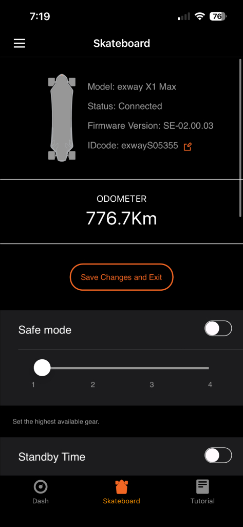 Exway X1 Max 전동 스케이트보드 (전동보드) 이미지