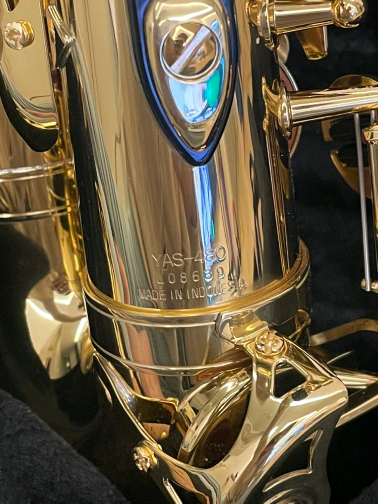 야마하 YAS-480 알토 색소폰 (정품) 이미지