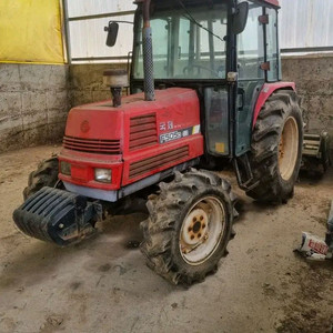 국제 농사용 트랙터 F505D 50마력+쟁기+로터리 이미지