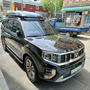 모하비더마스터 코토일체형루프박스 블랙유광 상태 A급 이미지