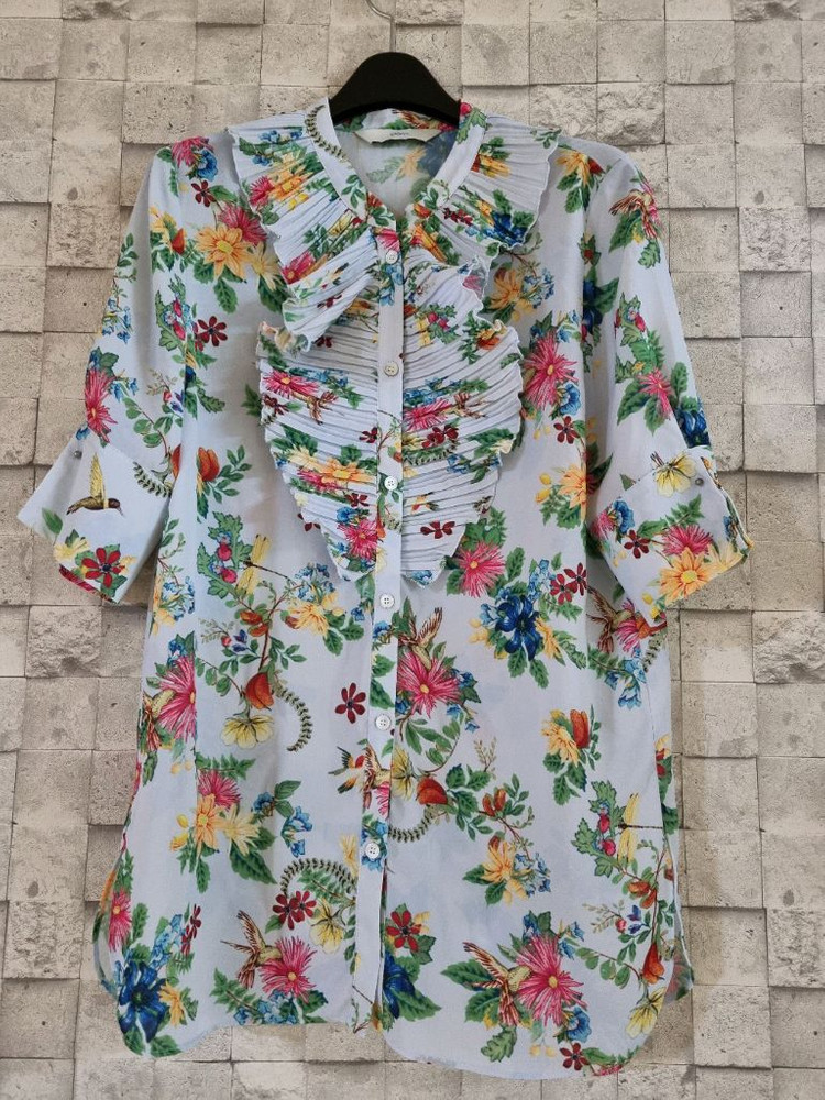 듀엘 불투명쉬폰 블라우스 이미지