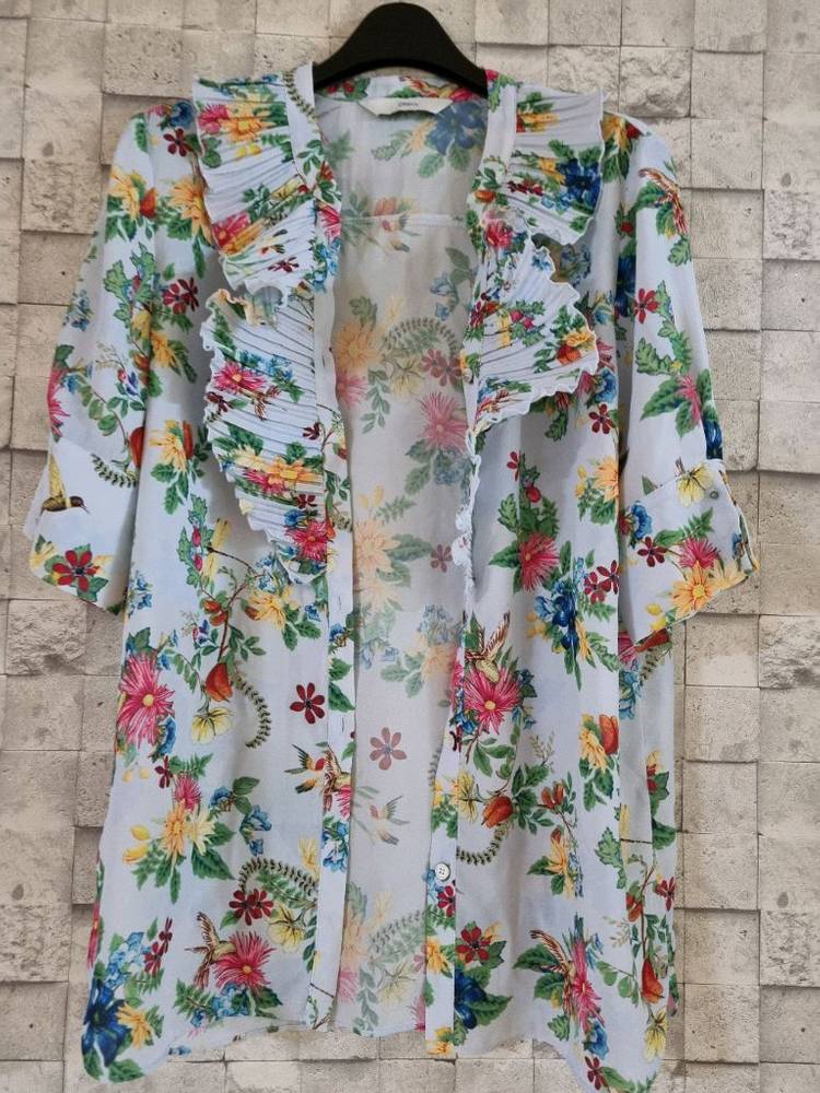 듀엘 불투명쉬폰 블라우스 이미지