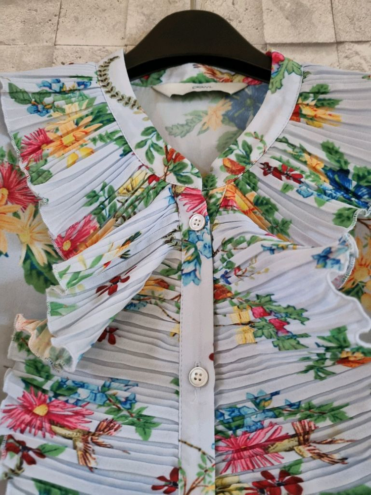 듀엘 불투명쉬폰 블라우스 이미지