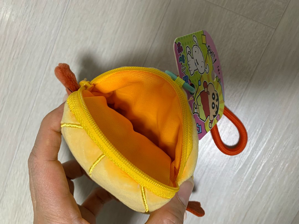 짱구 맹구 유리 동전지갑 파우치 키링 4종 이미지