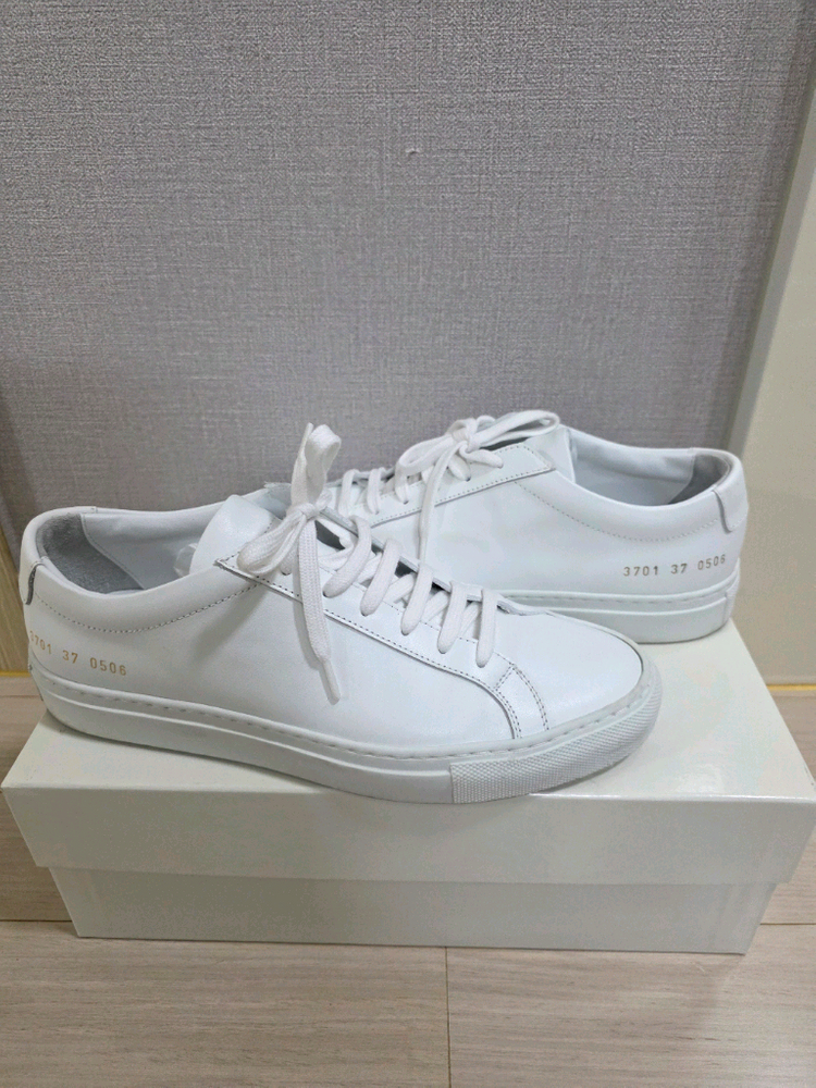 (정품) 커먼프로젝트 아킬레스 로우 화이트 37 이미지