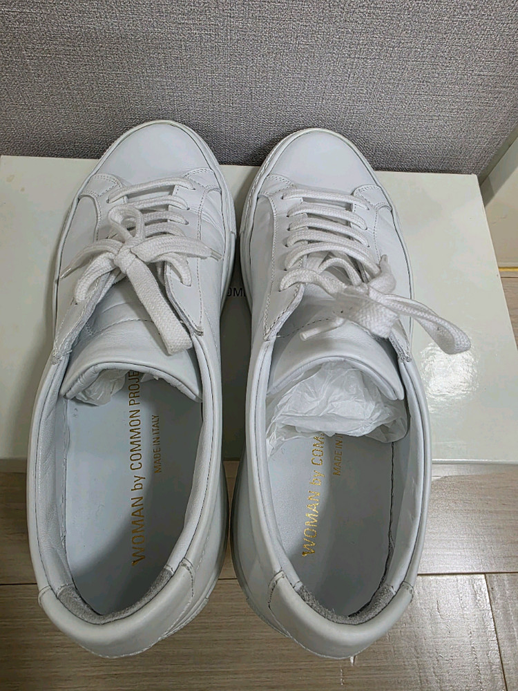 (정품) 커먼프로젝트 아킬레스 로우 화이트 37 이미지