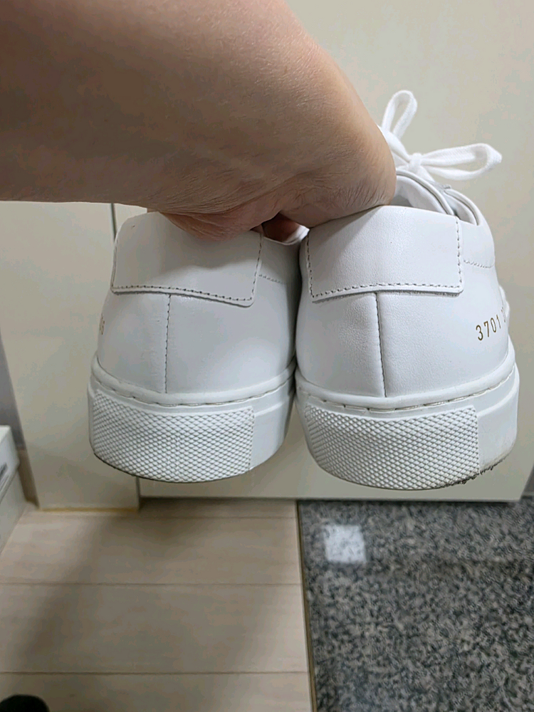 (정품) 커먼프로젝트 아킬레스 로우 화이트 37 이미지