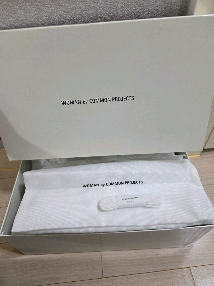 (정품) 커먼프로젝트 아킬레스 로우 화이트 37 이미지