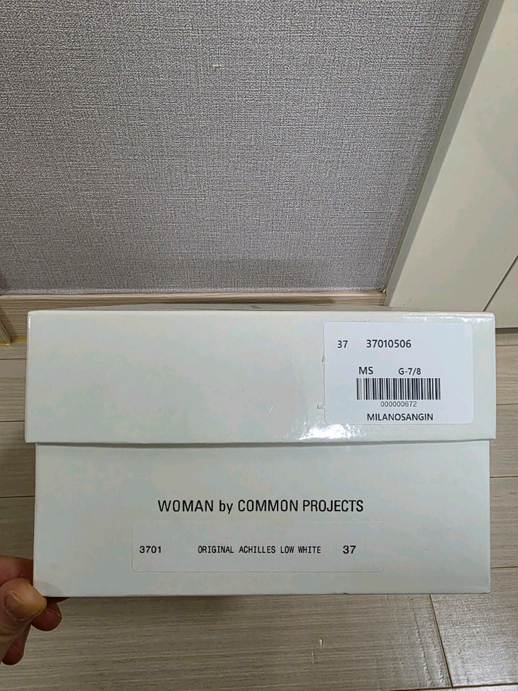 (정품) 커먼프로젝트 아킬레스 로우 화이트 37 이미지