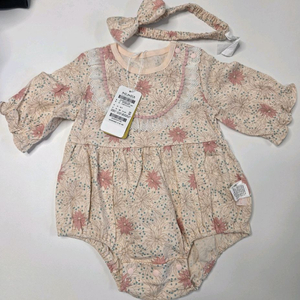 모이몰른 바디수트+ 머리띠 새상품(80) 이미지