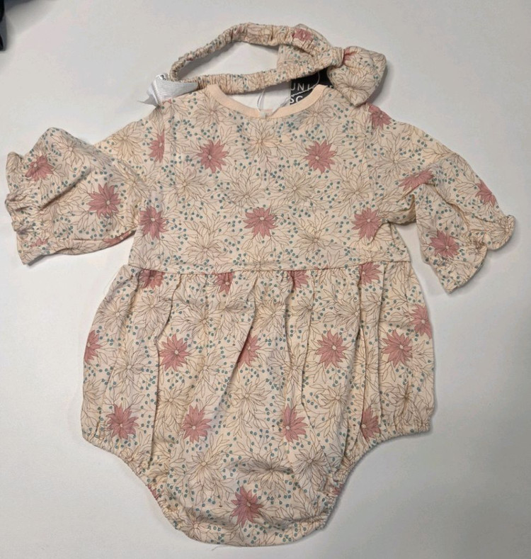 모이몰른 바디수트+ 머리띠 새상품(80) 이미지