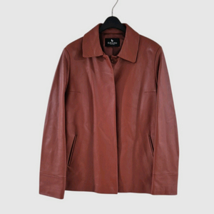 [55]GAUDI 여자 y2k 빈티지 양가죽자켓 이미지